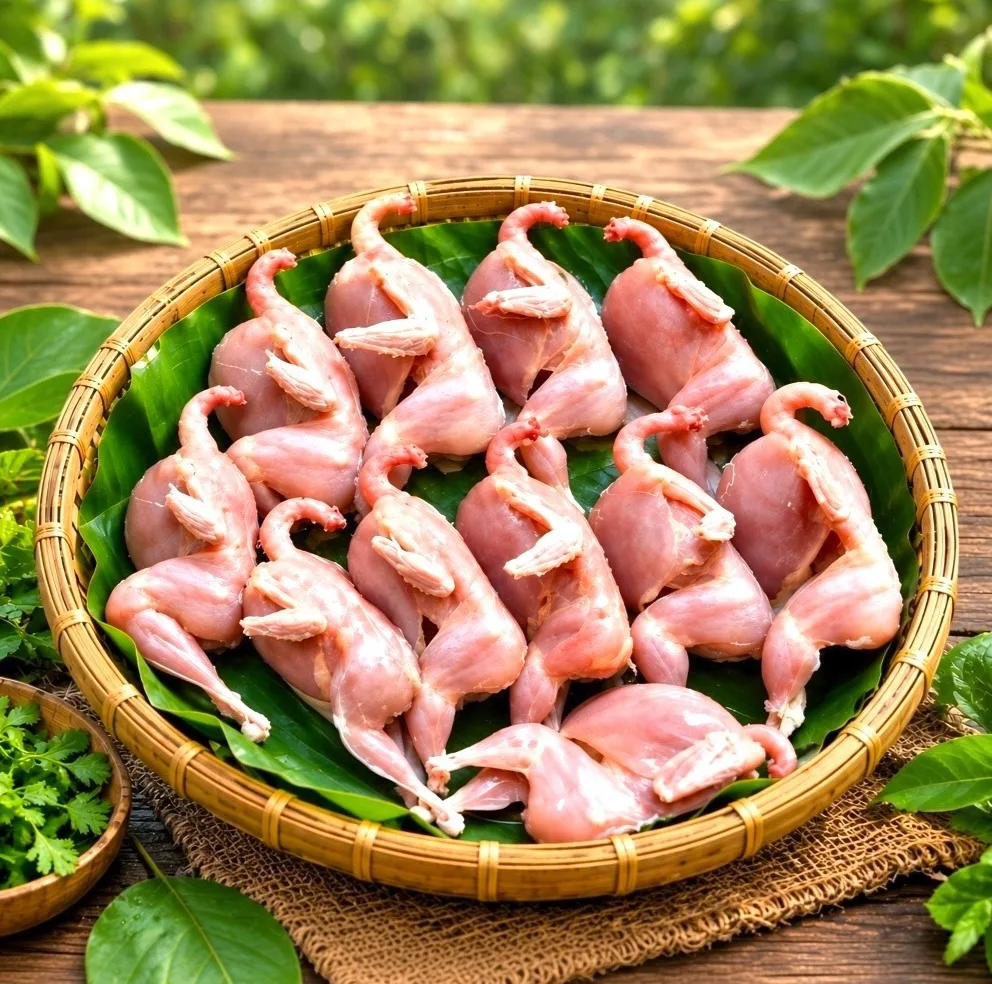 কোয়েল পাখির মাংস